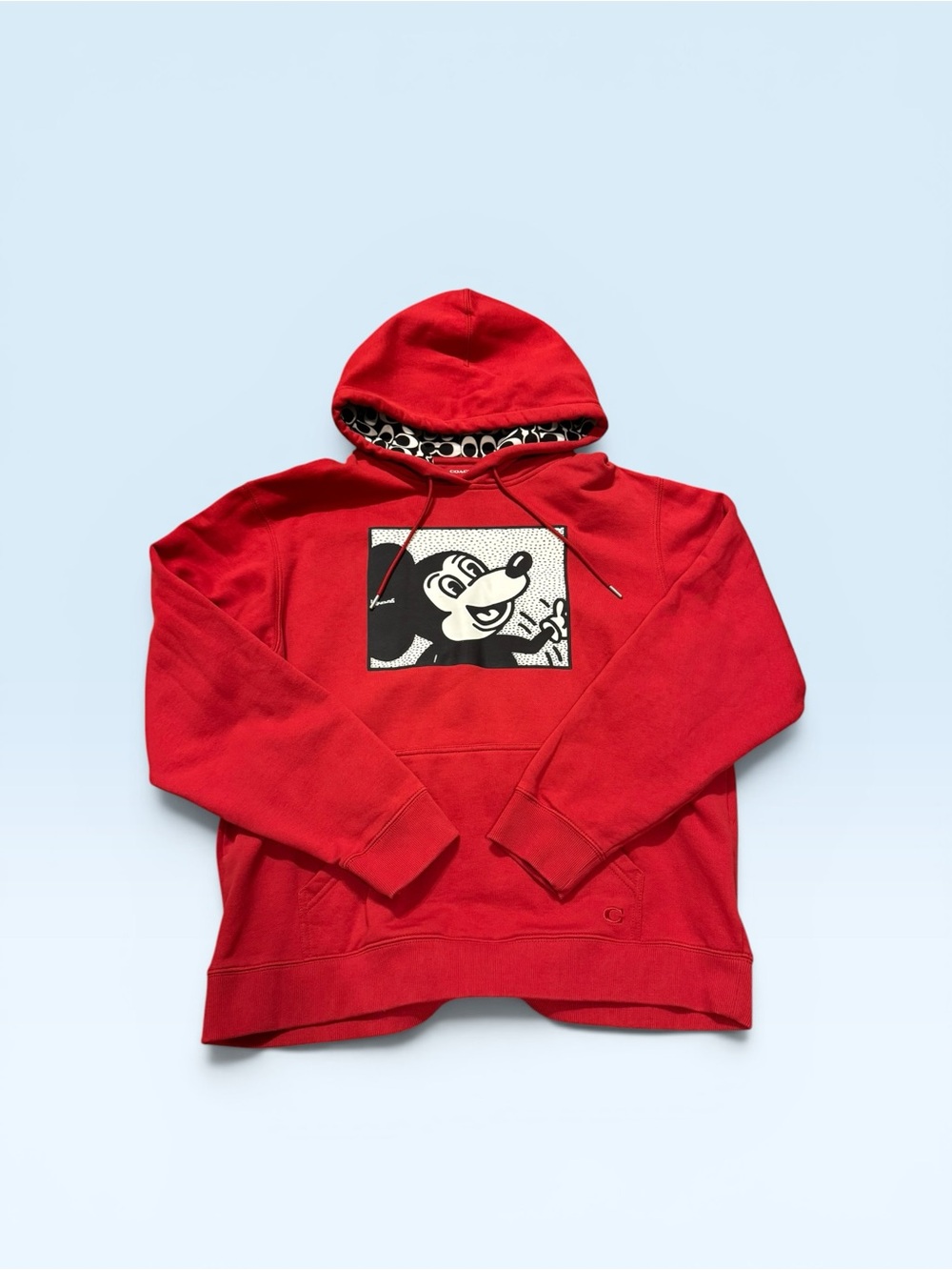 Coach Red Disney Mickey Sweater - Picture 3 of 8